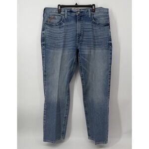 Ariat M2 Relaxed Boot Cut Jeans Men 40x32 Medium Wash Denim Stretch Durable